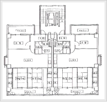 フロアー平面図